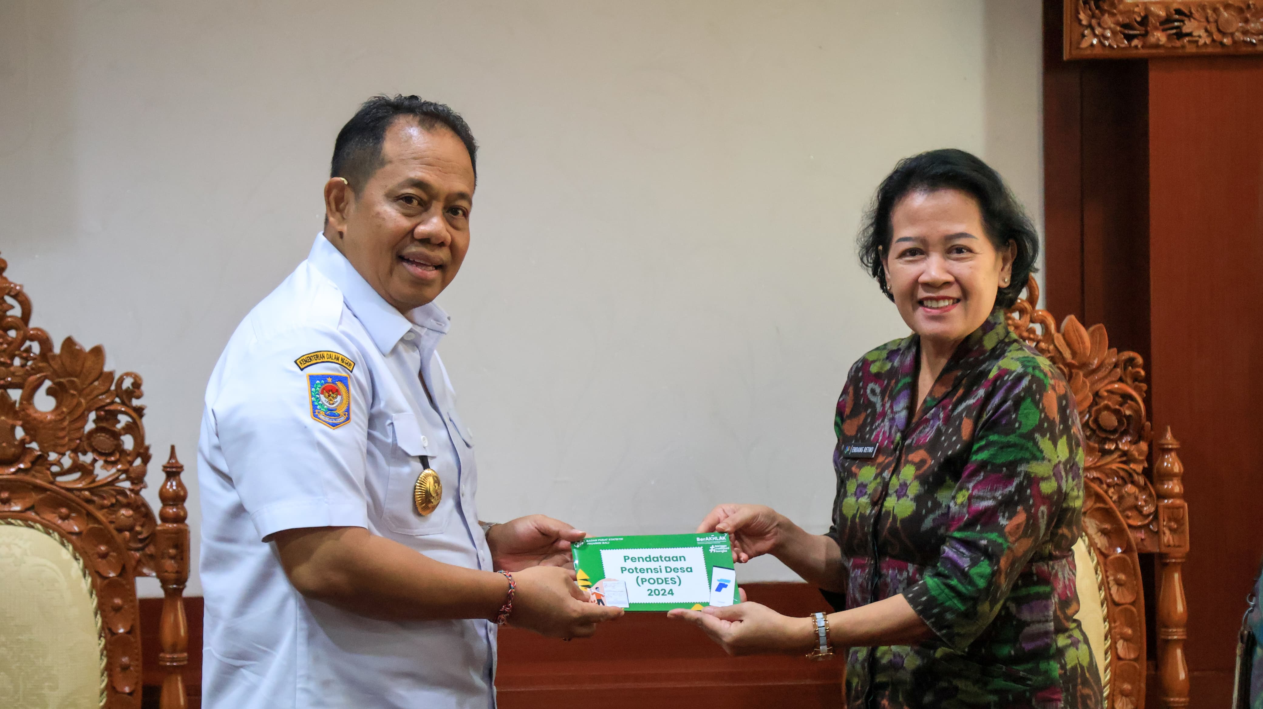 Pj. Gubernur Bali Dukung BPS Laksanakan “PODES” Tahun 2024