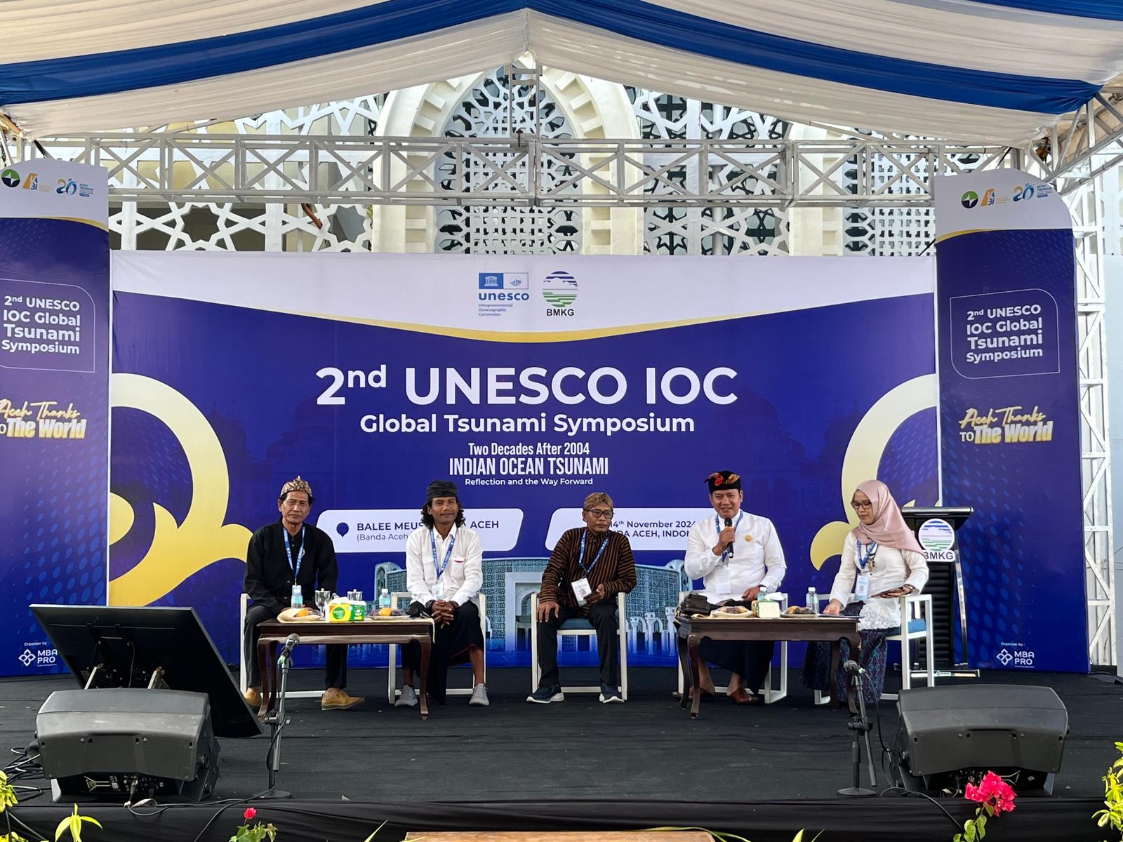 Desa Tanjung Benoa dan Pengastulan Tampil dalam The 2nd UNESCO-IOC Global Tsunami Symposium